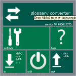 Glossary Converter 起動