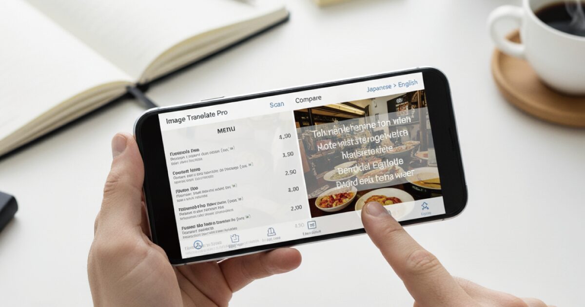 画像の文字を翻訳する方法