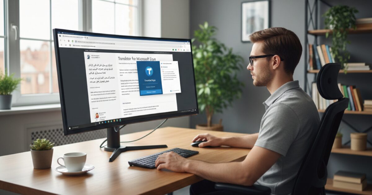 Edge翻訳の使い方