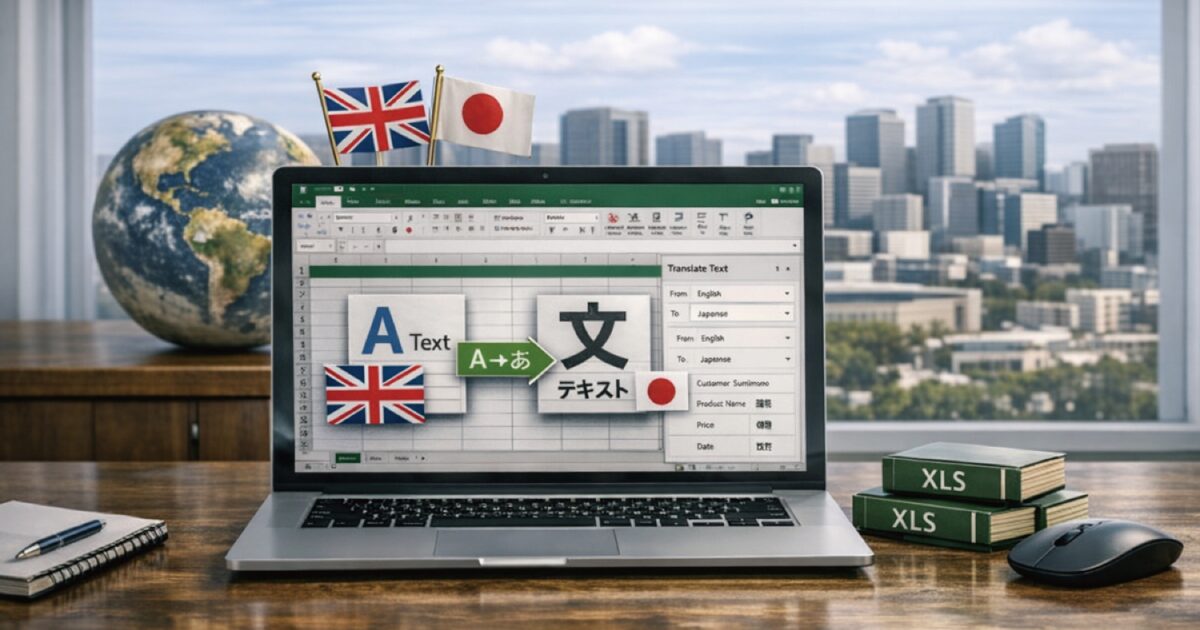 excel翻訳のイメージ