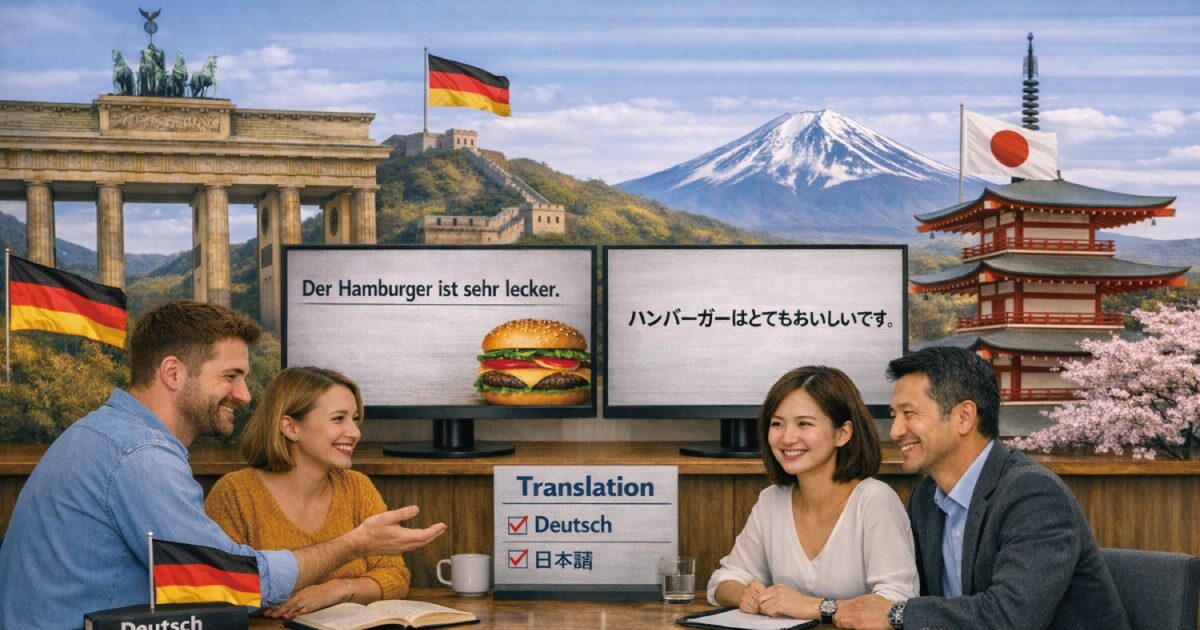 ドイツ語翻訳のイメージ