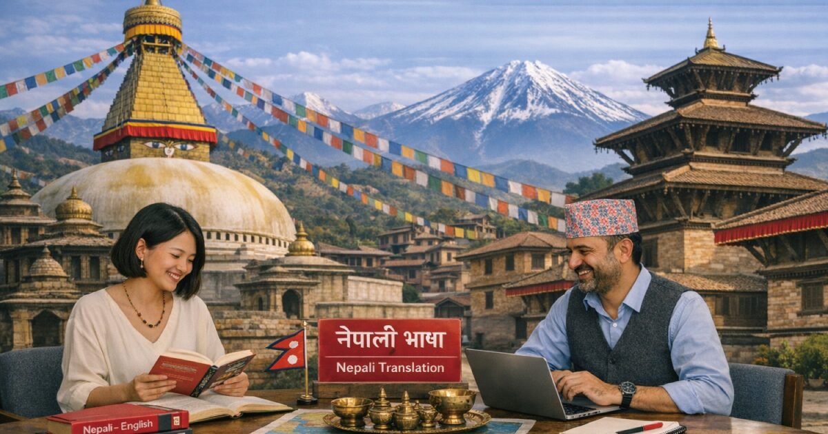 ネパール語翻訳のイメージ