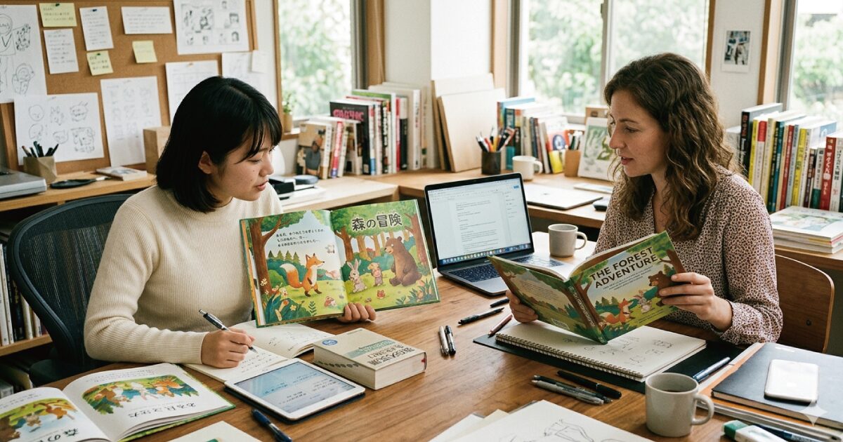 イラスト翻訳のイメージ